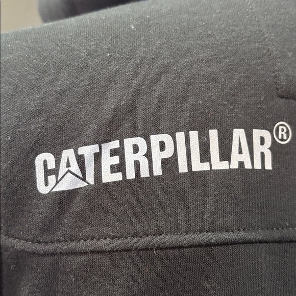 CAT H2O Water Resistant pullover hoodie,pouch pocket reflective,fleece lined - Picture 8 of 13